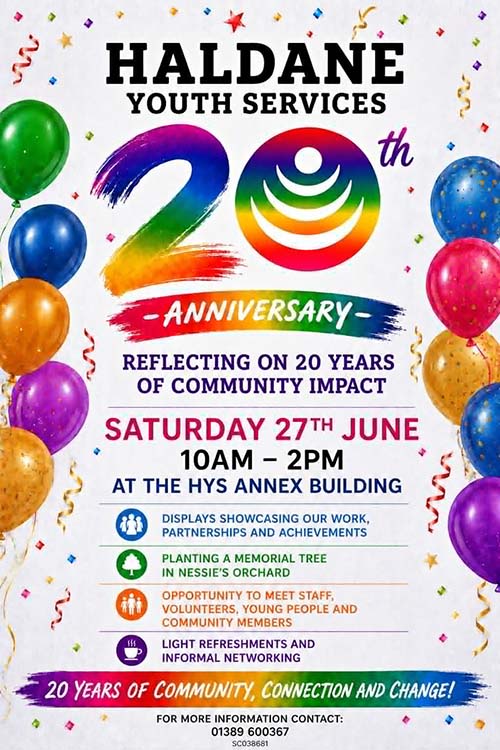Haldane Youth Services 20th Anniversary celebrations Haldane Youth Services 20th Anniversary celebrations